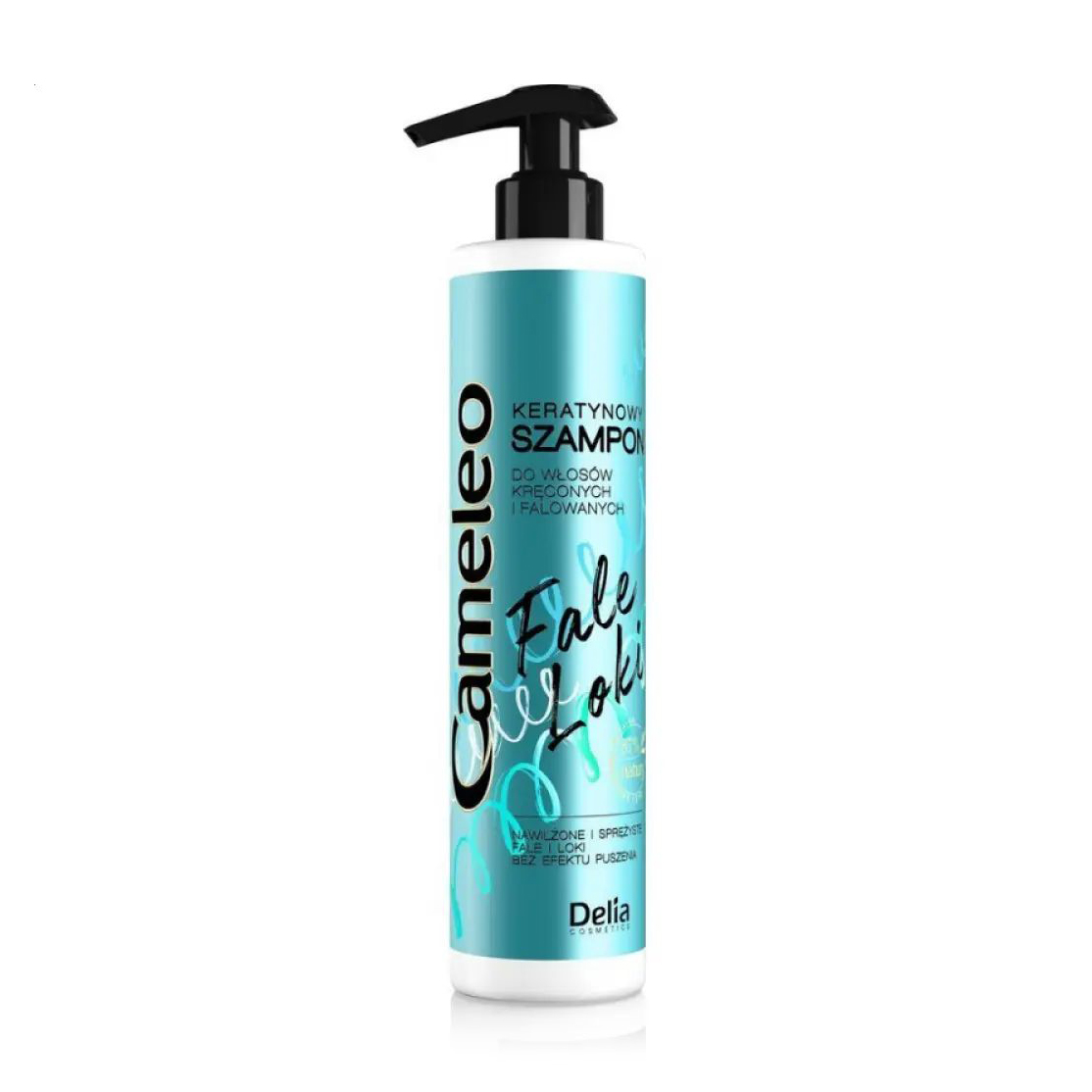 Уцінка! Шампунь для волосся Delia Cosmetics Cameleo Waves Curls Keratin Shampoo, 250 мл